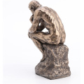 Rodin The Thinker Cast Resin Statue Bronze Finish